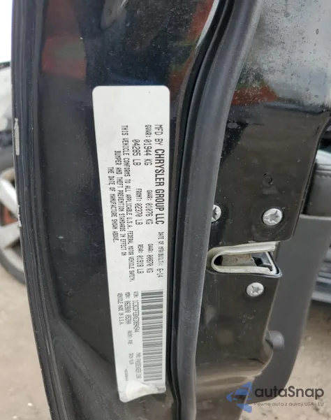 2014 Dodge Dart Gt из США, поврежденный, VIN 1C3CDFEBXED894544